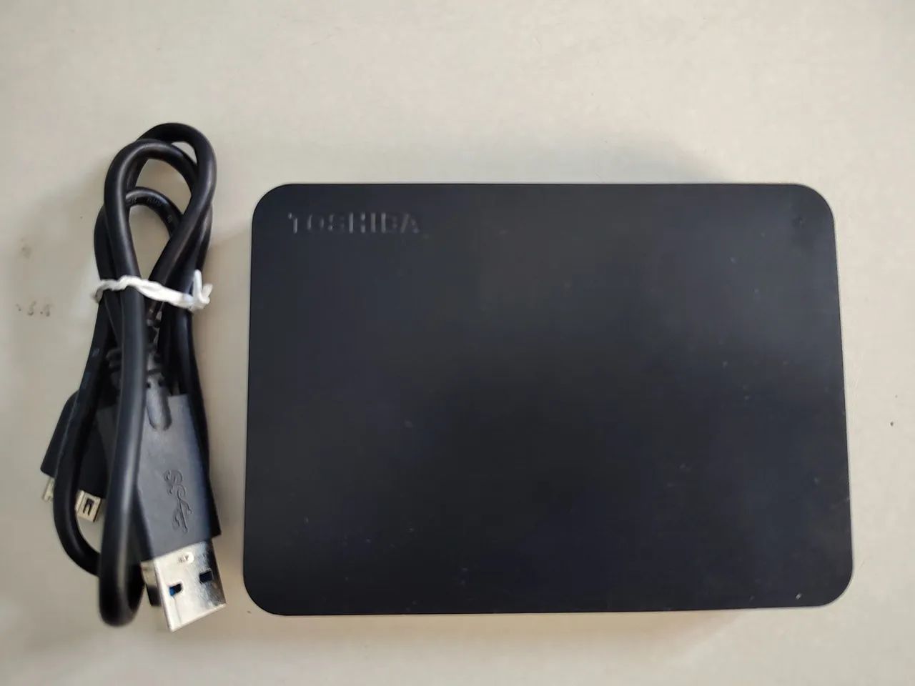 HD Externo Toshiba 1TB - Cabo USB 3.0 - 100 % Saudável  - Foto 2