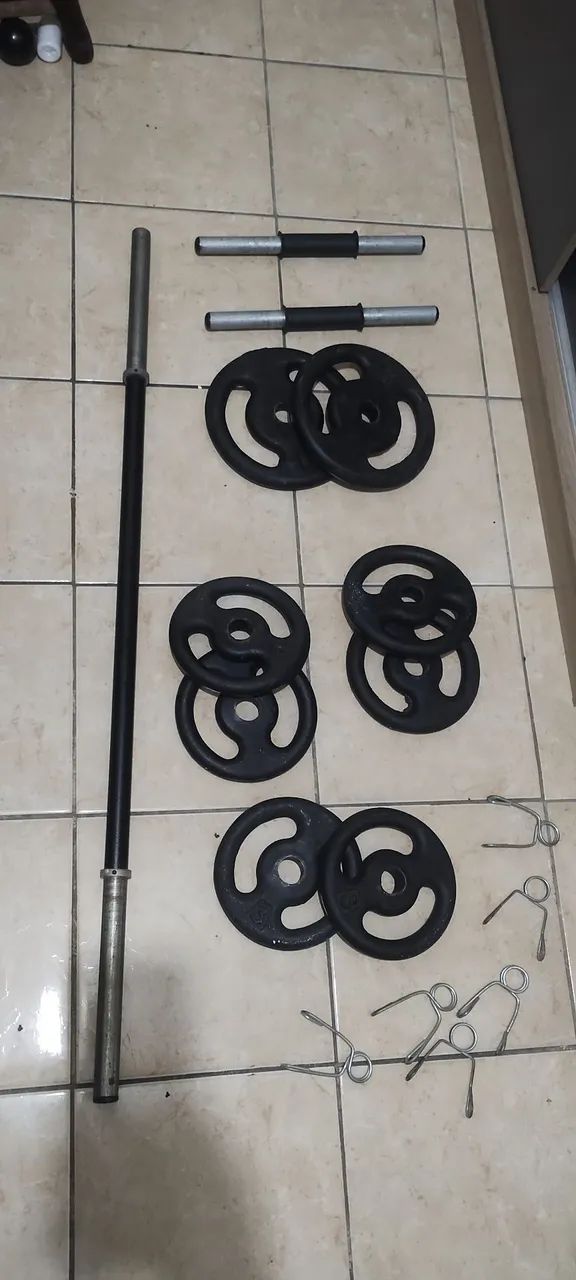 Anilhas e barras ...