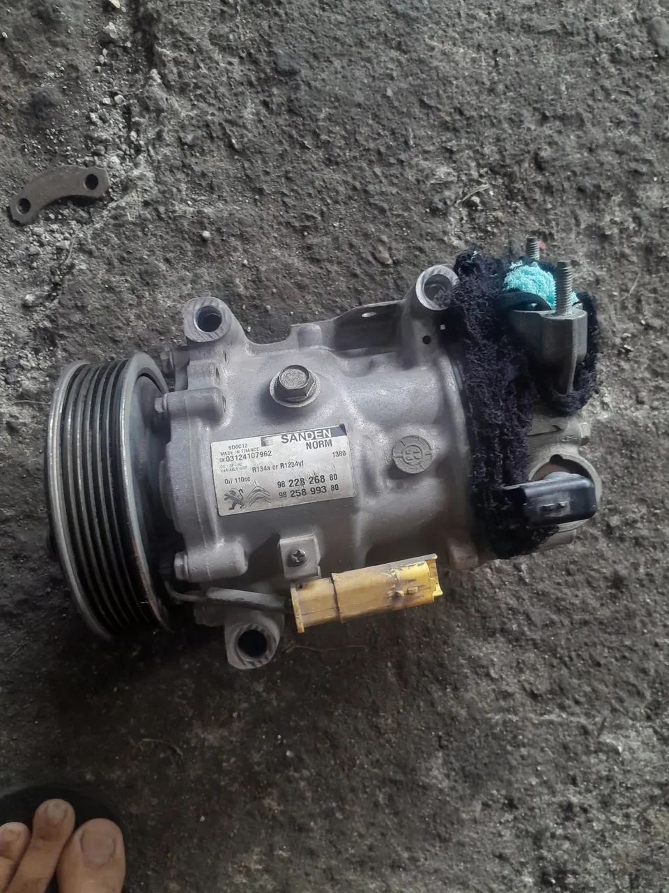 Compressor do c3 c4 Citroën Peugeot válvula eletrônica 