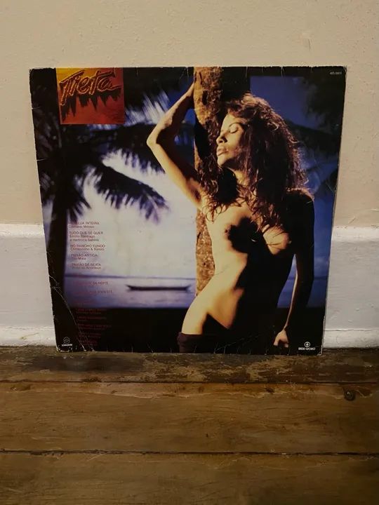 Vinil LP Tieta (nacional) - 1989