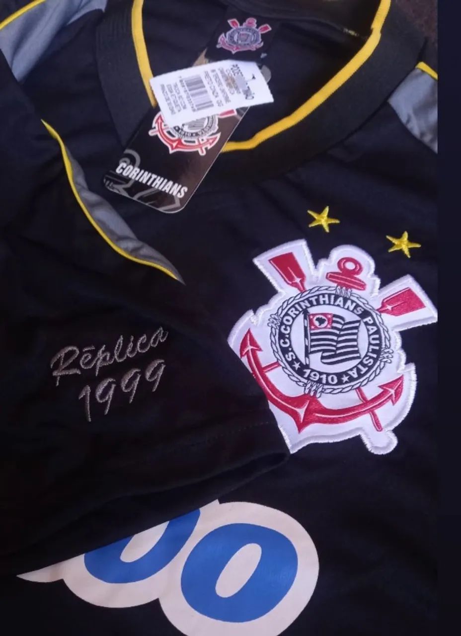 Camisa Corinthians 1999 retrô 