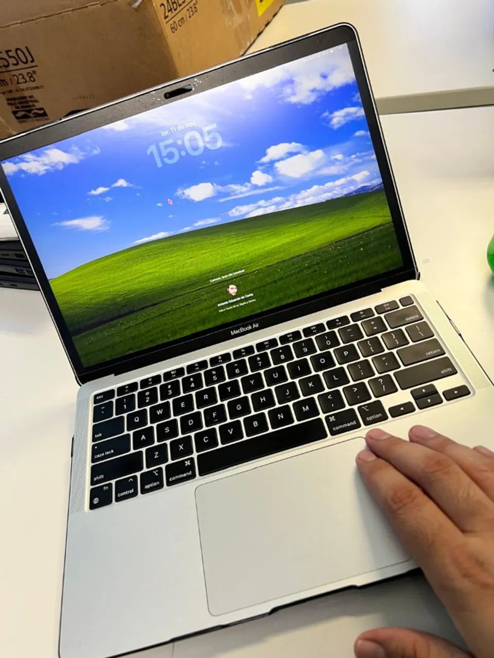 Apple MacBook Air M1 シルバー8GB 256GB Macbook Air Apple 133 M1 8GB SSD 256GB Prata