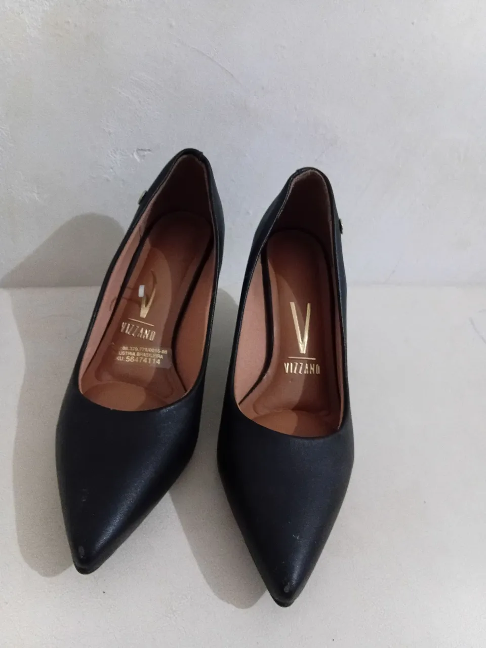 Sapatos Scarpin Vizzano Preto