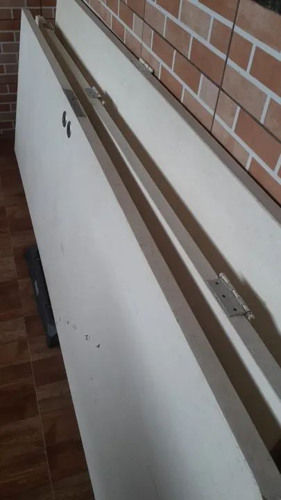 Portas brancas usadas em bom estado - Foto 4
