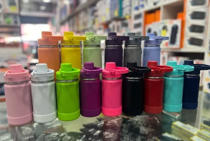 Garrafa Térmico com Protetor de Silicone no Fundo 350 ml
