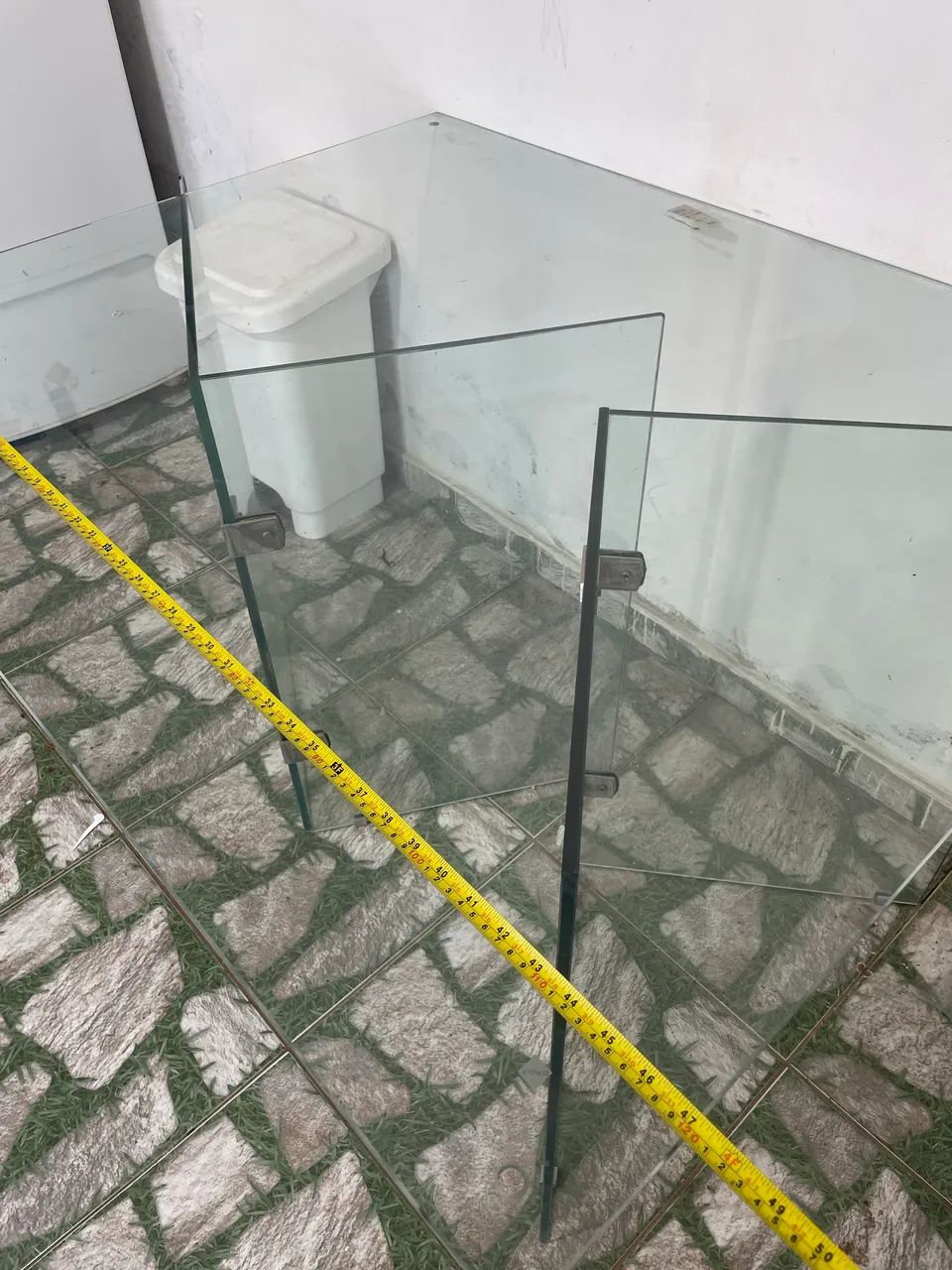 Mesa de vidro blindex 64209948424193121