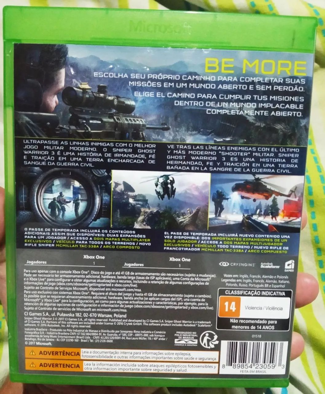 Jogo Xbox one mídia física - Foto 2