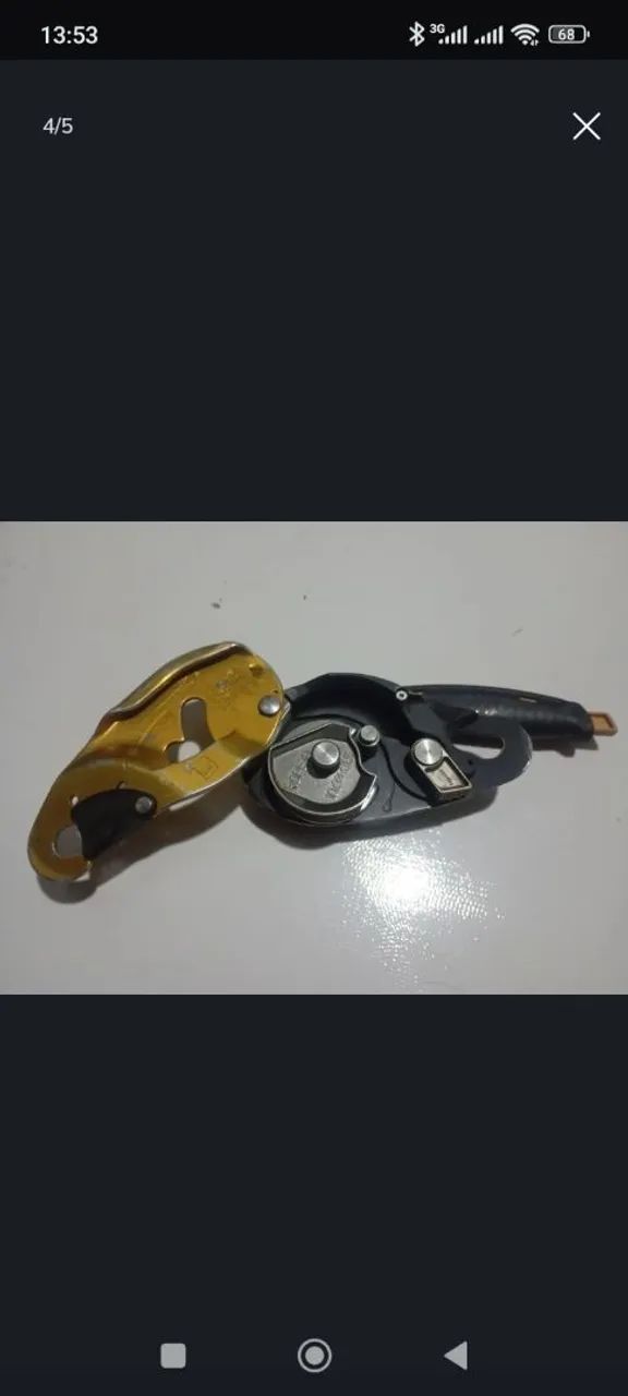 Descensor petzl usado 400