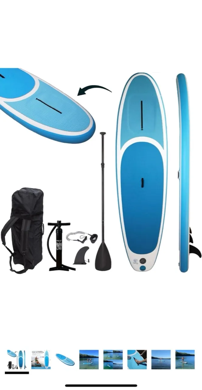 Prancha Stand Up Paddle Completa - Pronta para a Diversão! Nunca usei