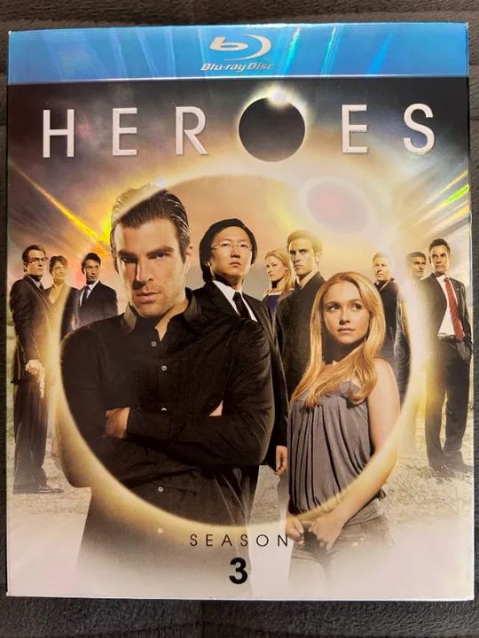 BOX Blu-Ray série Heroes season 3 Terceira temporada - Foto 2