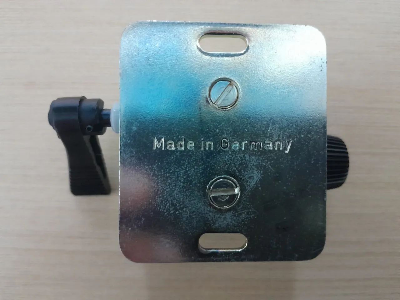 Antiguidade Contador Antigo Manual Alemão de 4 digitos - Foto 3