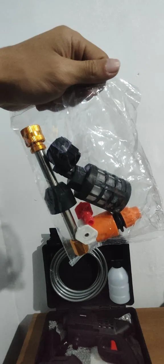 Lavadora de Alta Pressão Portátil 48V ? Bateria Recarregável - Foto 3