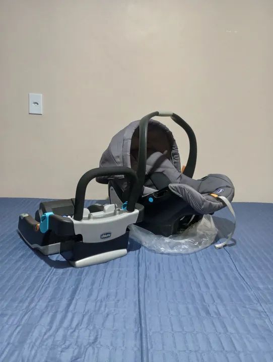 Bebê conforto com BASE Da Marca CHICCO (ACEITO CARTÃO DE CRÉDITO OU PAGAMENTO EM DINHEIRO) - Foto 5