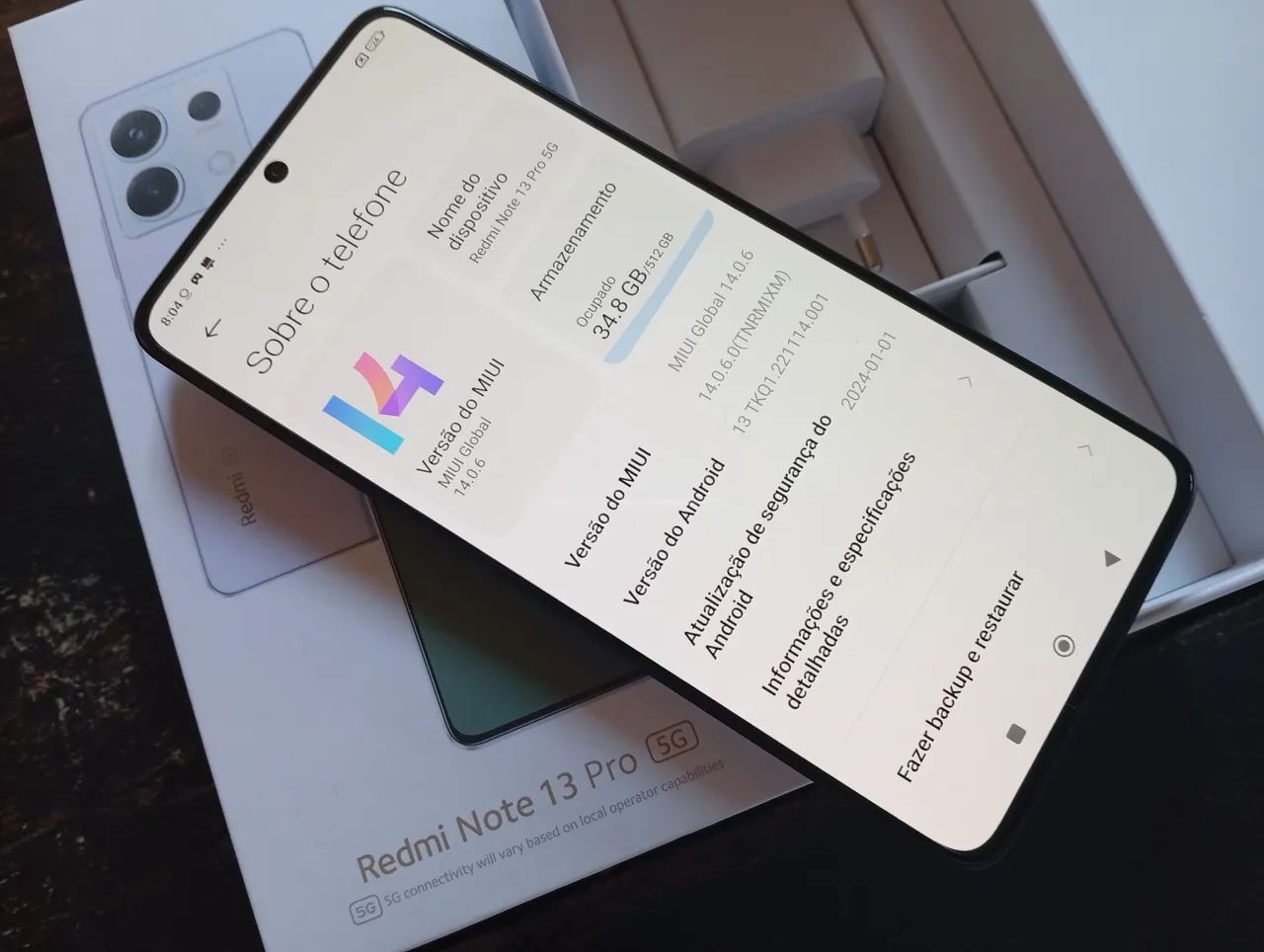 REDMI NOTE 13 PRO 5G 512GB 12+6RAM  NUNCA USADO  - Foto 2