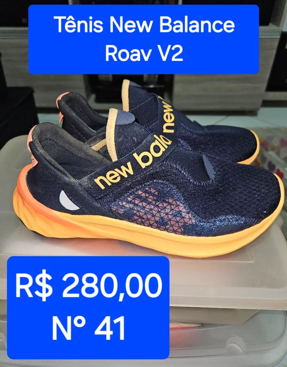 Tênis New Balance Roav V2 - Nº 41