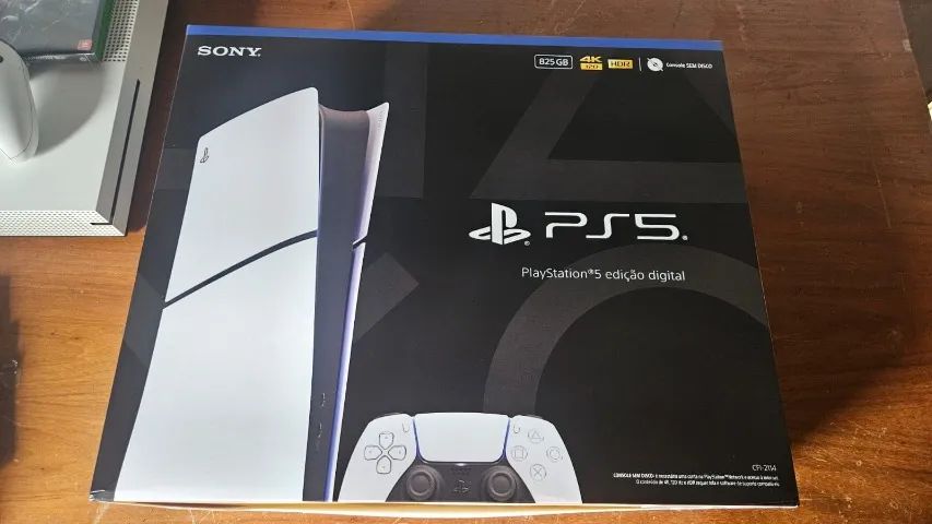 Console PlayStation 5 Slim 825GB Edição Digital - PS5 Lacrado