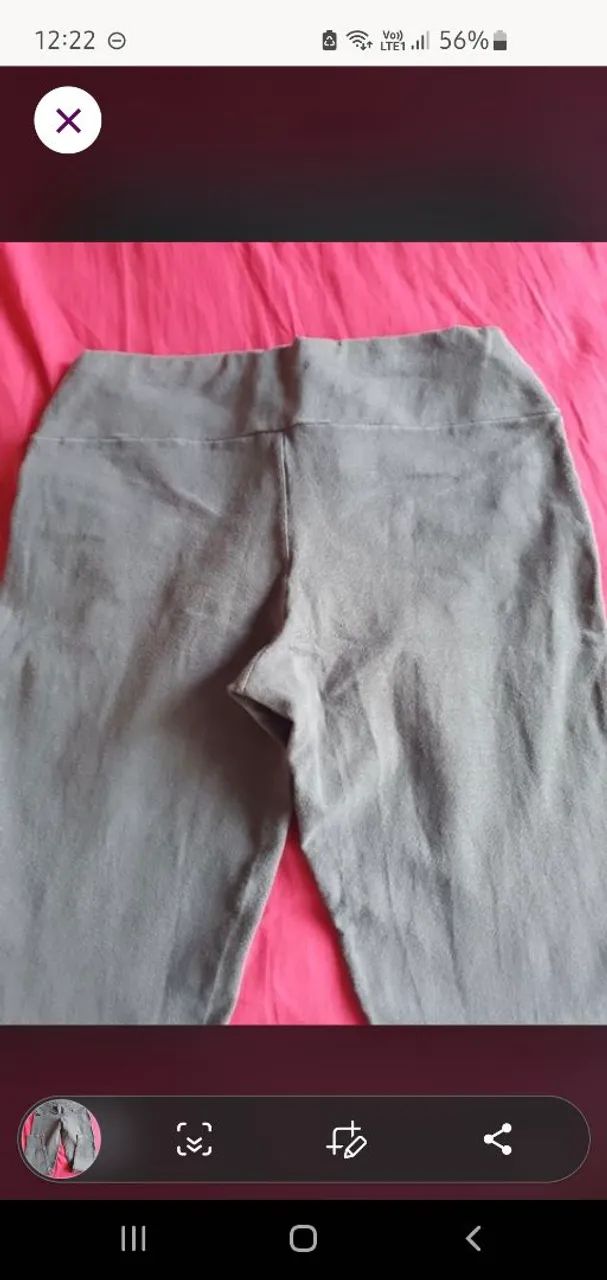 Calça legging cinza escuro - Foto 2