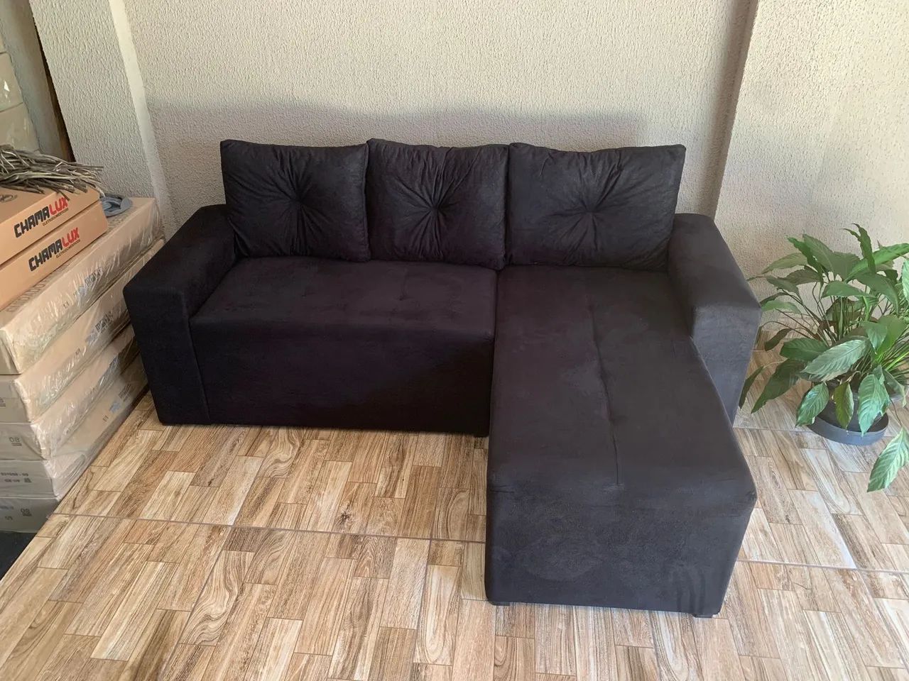 Sofá com chaise - Foto 5