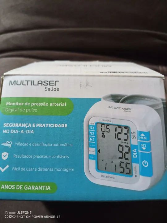 Monitor de pressão Multilaser 