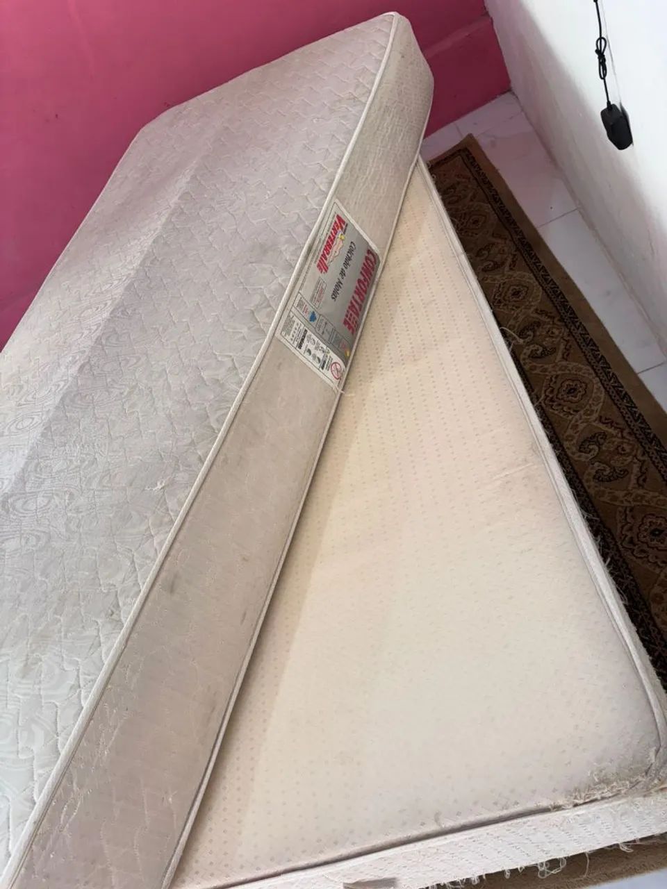 Single vertebrale box spring mattress64209949067011124