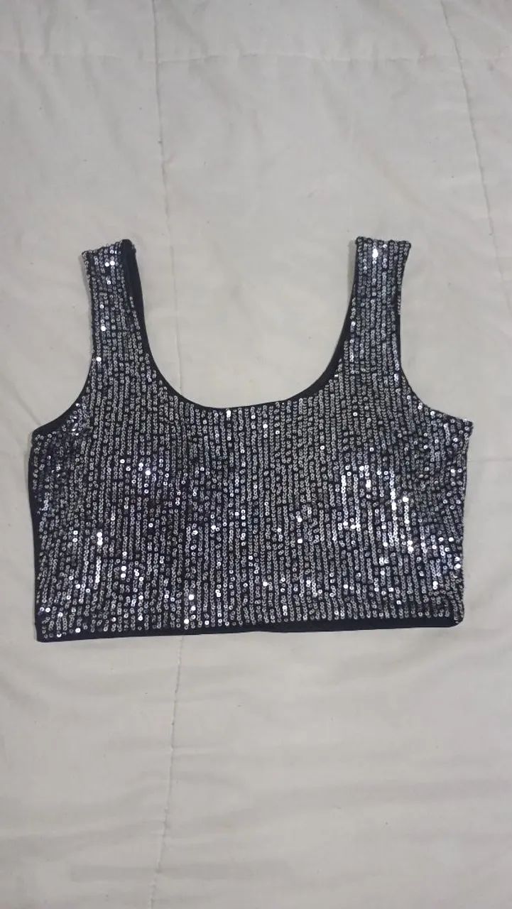 Vendo croped de brilho