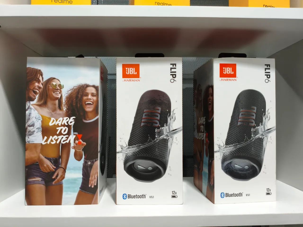 Caixa de Som JBL Flip 6 - Som Potente e Portátil