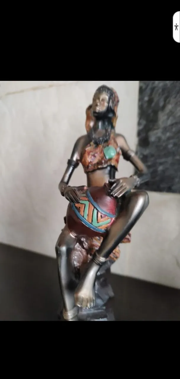 Escultura Africana Decorativa