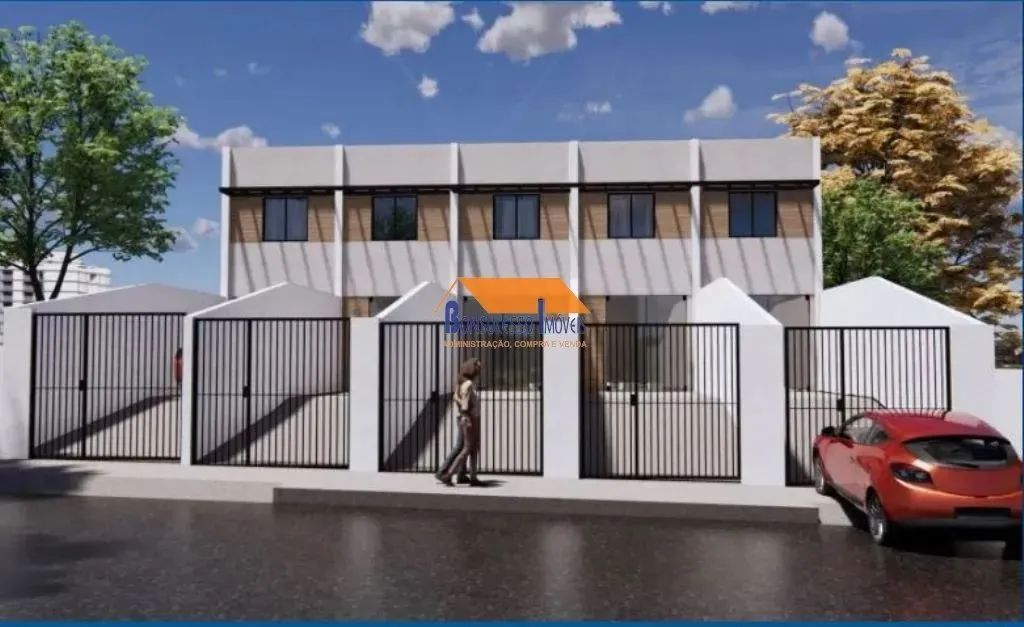 casas geminada de 2 quartos Bairro Santa Mõnica em Belo Horizonte
