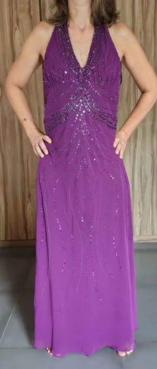 Vestido de festa com bordado - Foto 3