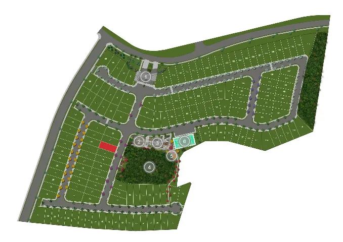 Terreno de 170m² em frente ao Bosque - Condomínio Paysage Terrara