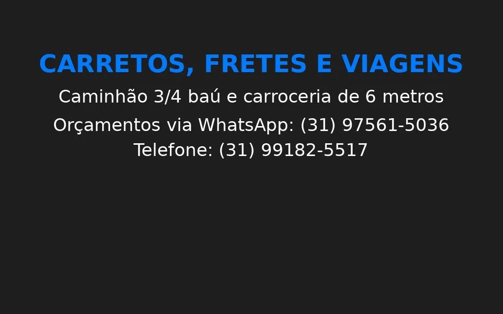 Carretos fretes e viagens  - Foto 2