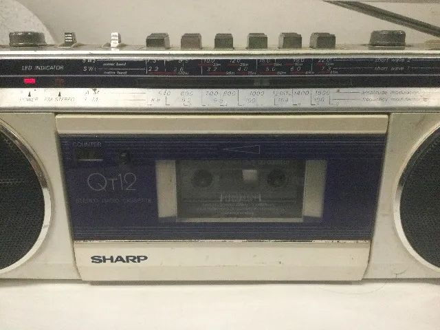 radio antigo bombox sharp - Foto 4