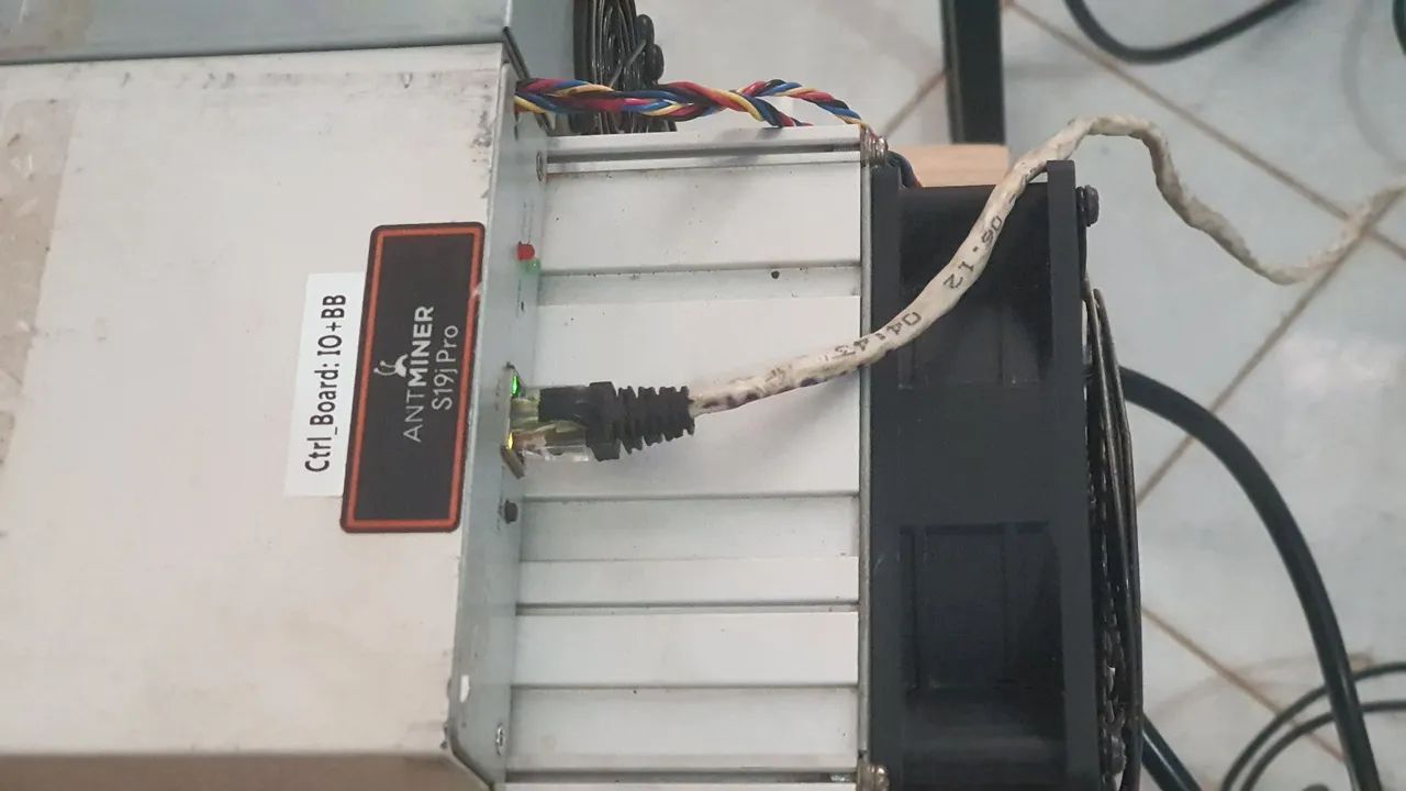 Antiminer S19J Pro 104Th Mineradora Bitman Aceito OLX Pay - Foto 3