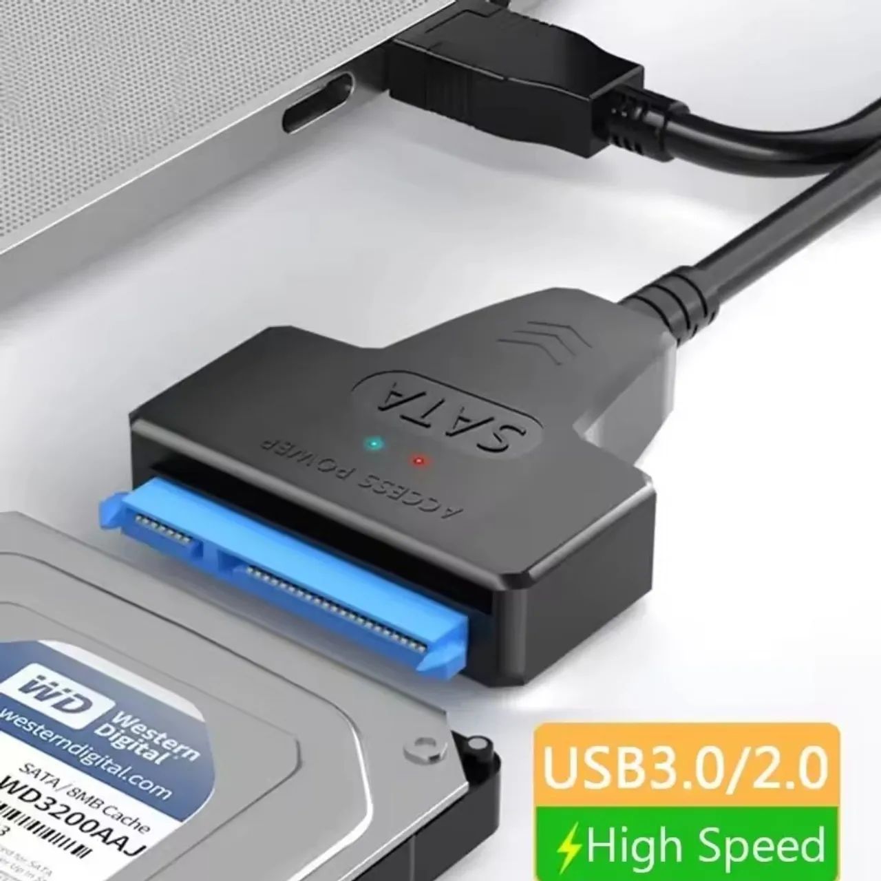 Cabo Adaptador USB 3.0 para hdd e ssd 
