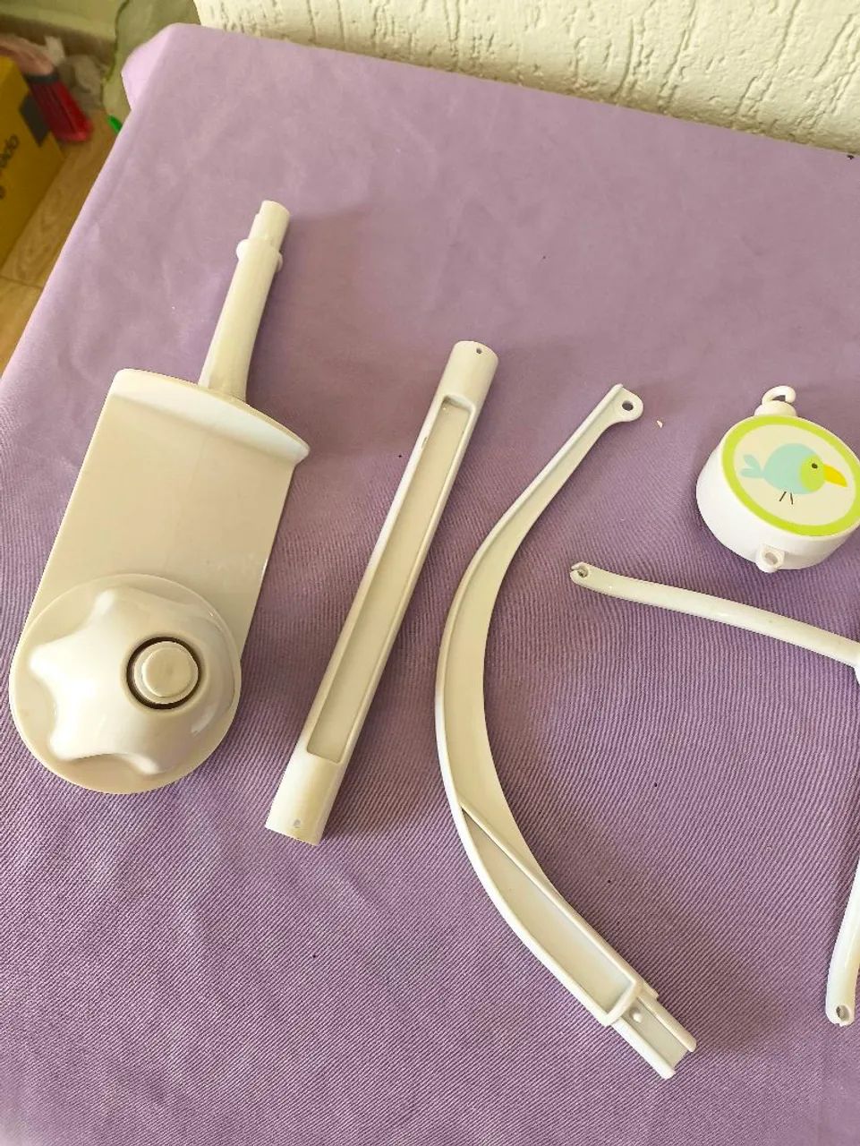Mobile Para Berço De Bebe Musical Giratório Safari - Foto 4