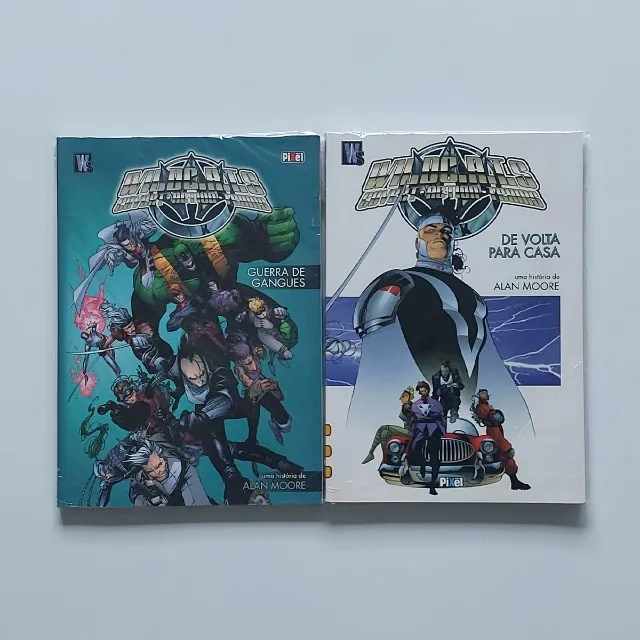 Wildc.a.t.s por Alan Moore - de Volta Para Casa + Guerra de Gangues
