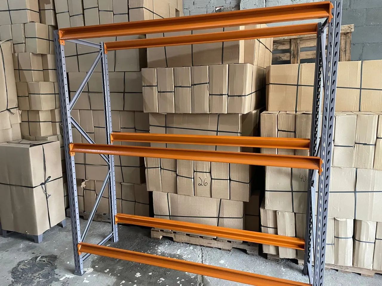 Mini porta pallet slim 250kg por nivel