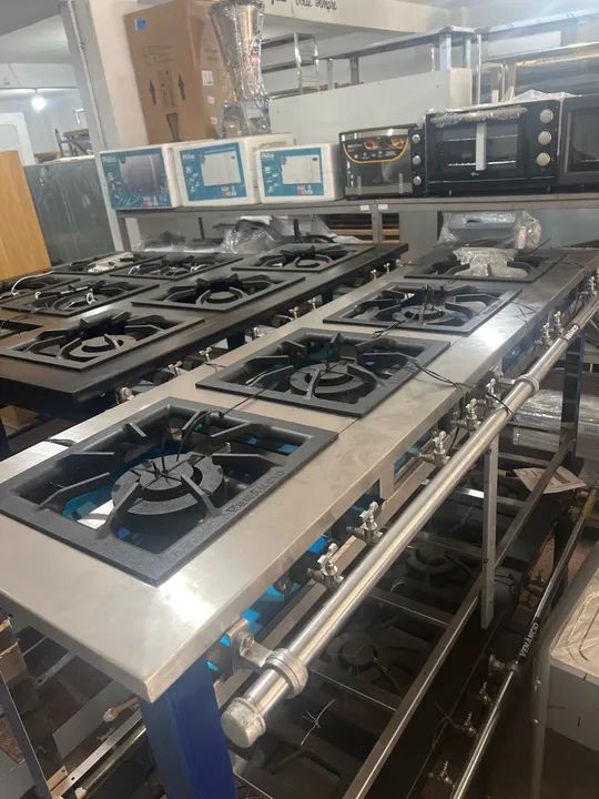 FOGÃO INDUSTRIAL INOX 4BOCAS  - Foto 5