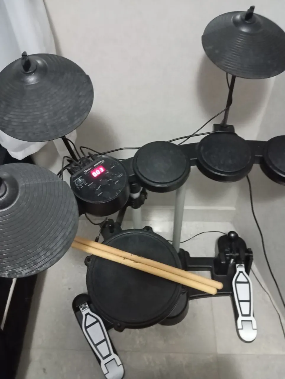 Bateria Eletrônica Completa - Ótimo Estado!