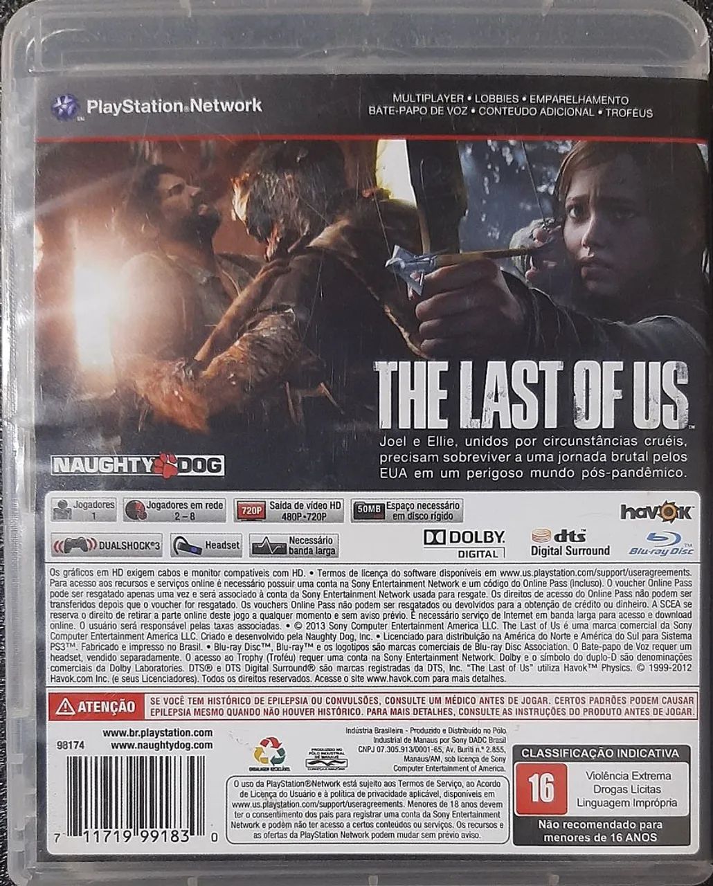 The Last of Us - PS3 semi-novo - Foto 4