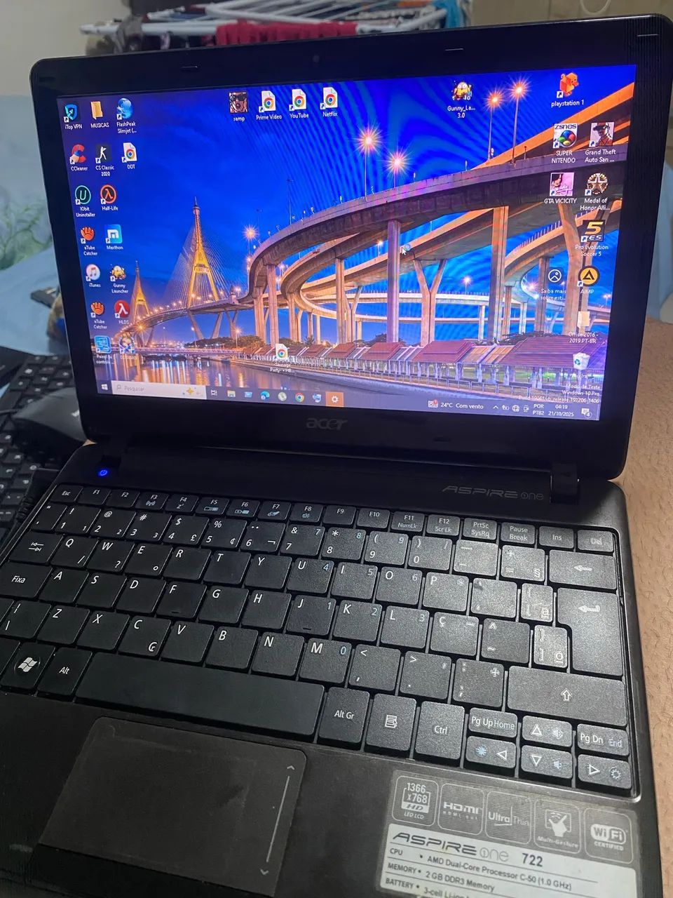 Netbook Acer ou troco leia anúncio 64169986798467120