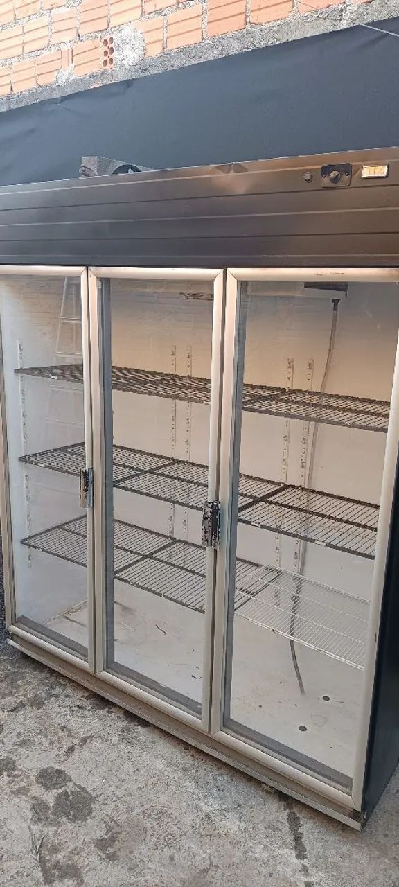 Geladeira/Freezer Comercial com 3 Portas de Vidro - Foto 4
