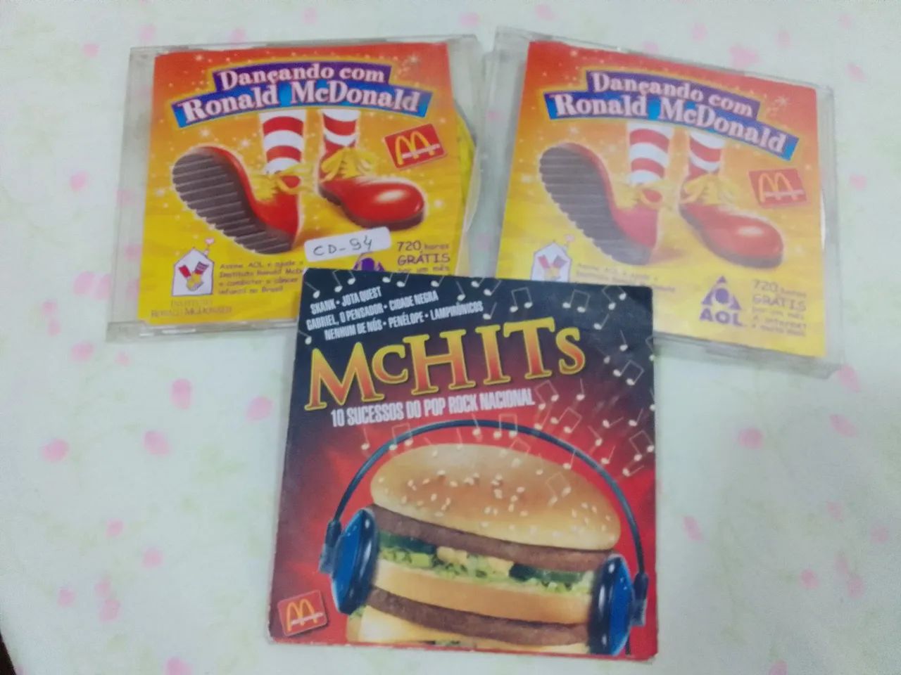 CDs Antigos do Mcdonalds.