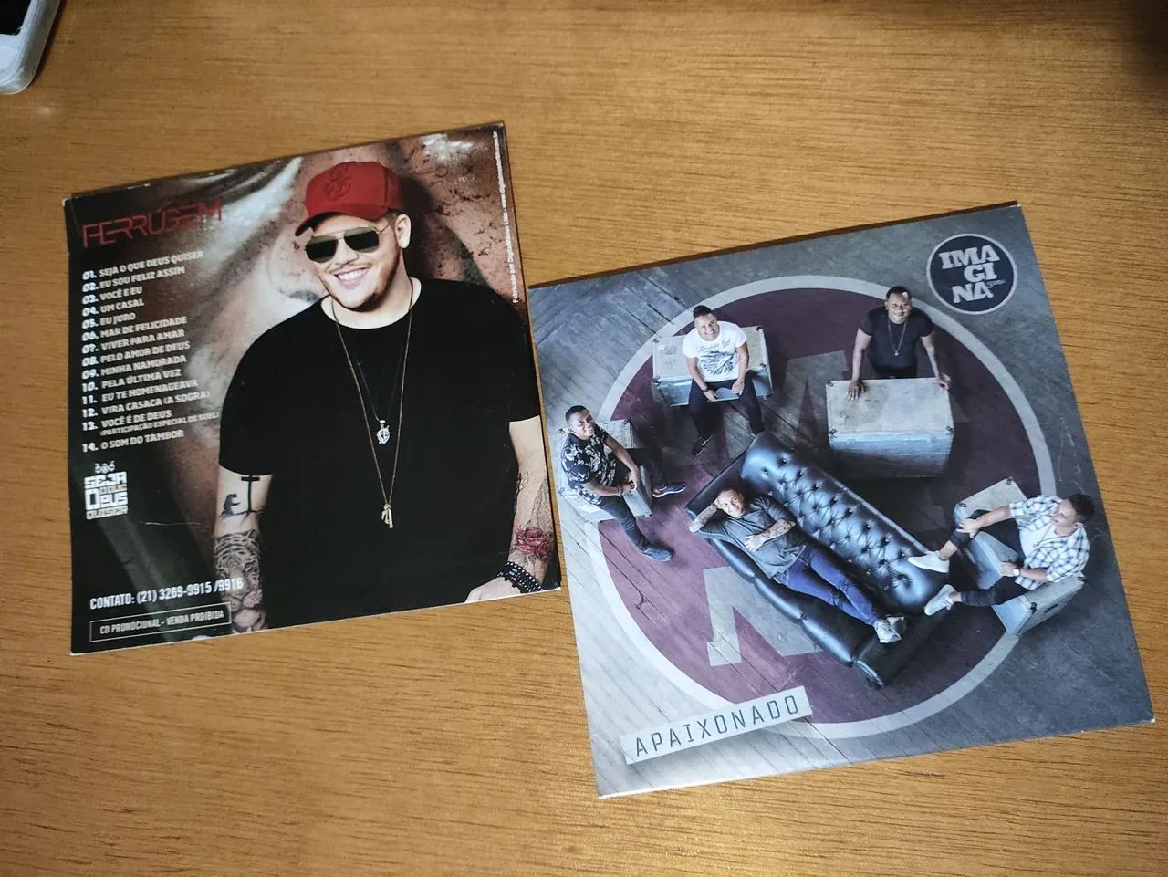 CDs. Ferrugem e ImaginaSamba  novos  - Foto 2