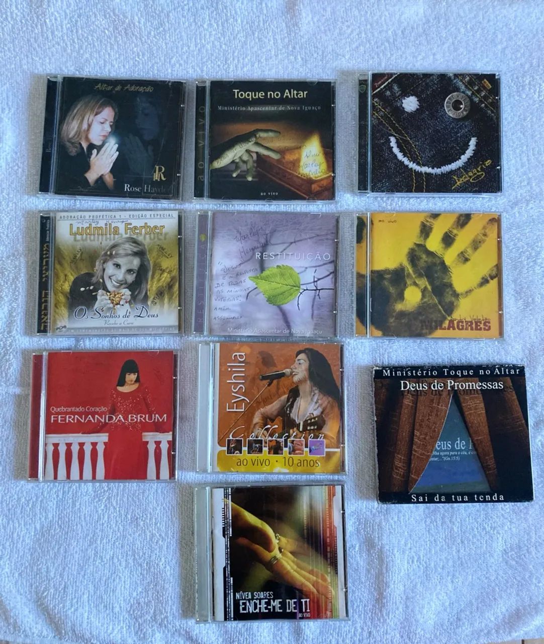 CDs de música Gospel R$ 5,00 cada