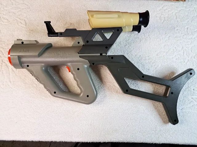 Bazooka Menacer Sega Genesis Mega Drive com caixa. no estado. Não consegui fazer funcionar - Foto 4