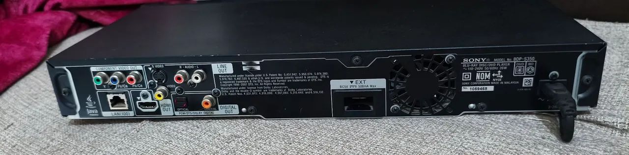 Blu-ray Player Sony BDP-S370 no estado  - Foto 4