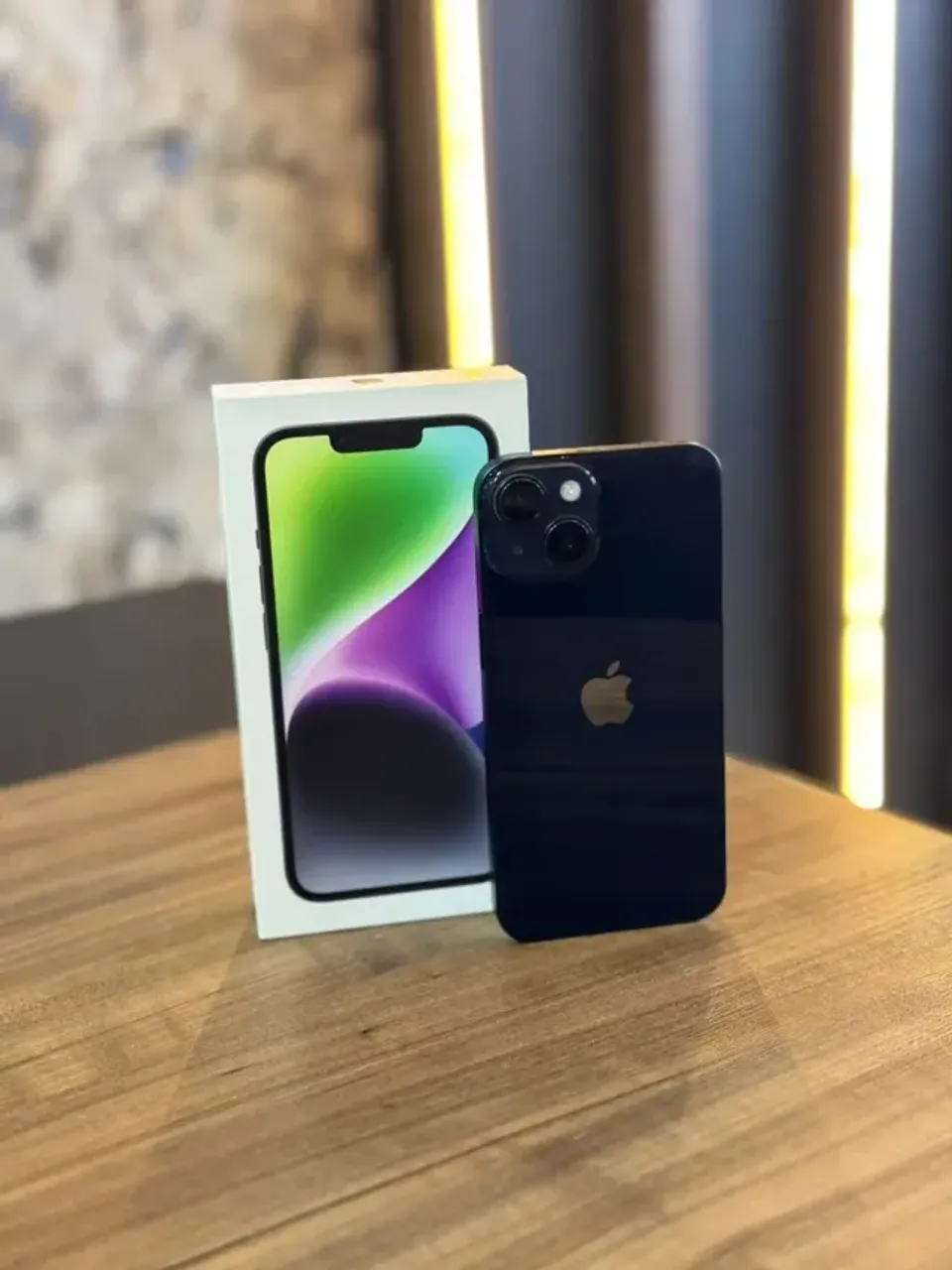 iphone 14 128 gb semi novo Preto com garantia
