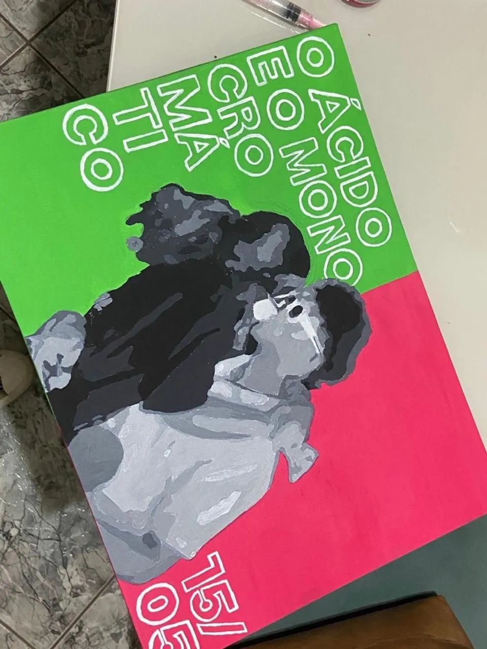 Encomenda de Quadro personalizado - feito à mão - Foto 2