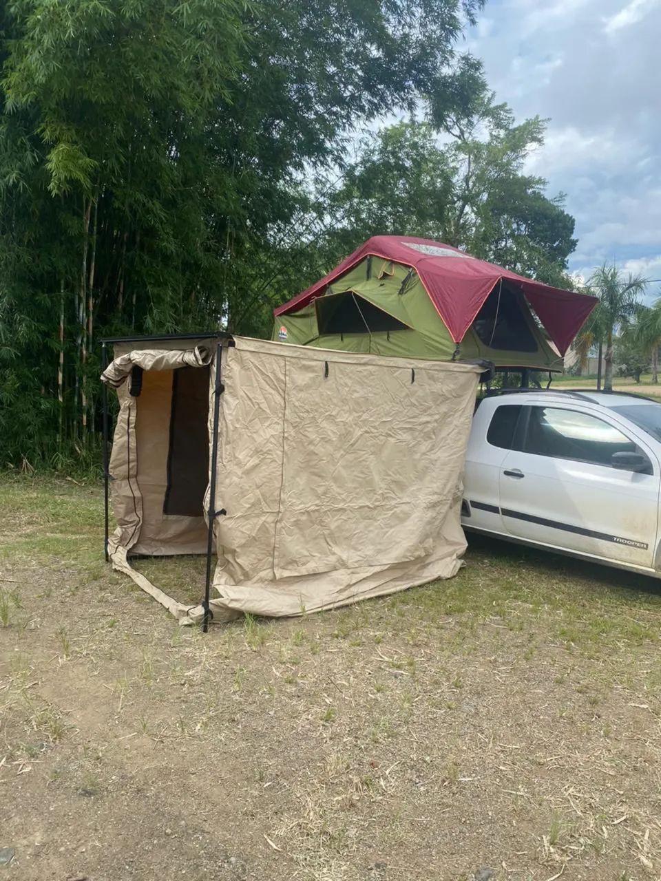 BARRACA DE TETO BLUE CAMPING EXPEDITION DE LUXE 4 PESSOAS - Foto 5